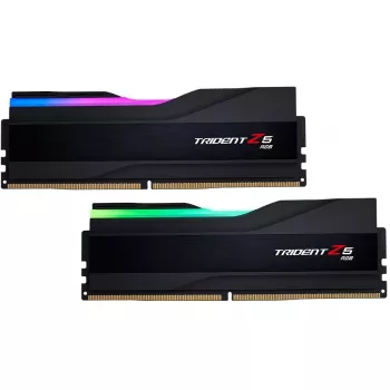 DIMM 32 GB DDR5-5600 (2x 16 GB) Dual-Kit, Arbeitsspeicher schwarz, F5-5600J4040C16GX2-TZ5RK, Trident Z5 RGB, INTEL XMP