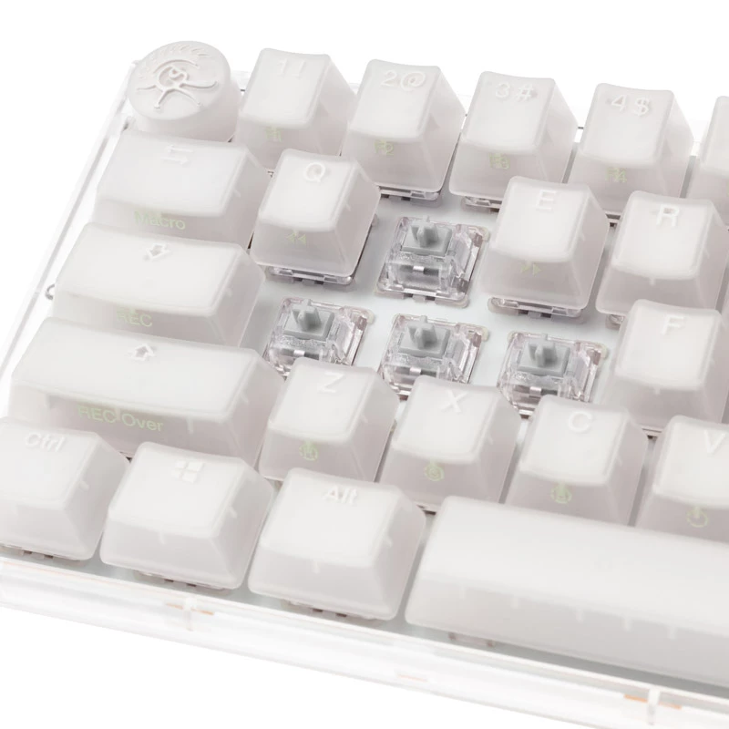 Klawiatura gamingowa Ducky One 3 Aura White Mini USB QWERTY US International