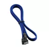 CableMod ModMesh - Kabel SATA - Serial ATA 150/300/600 - SATA (W) kątowy do SATA (W) - 60 cm - Niebieski (CM-CAB-RSAT-N60KB-R)