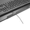 Maclean MC-839 Podsuwka pod klawiaturę | Szafka pod biurko na klawiaturę i mysz | Uchwyt zaciskowy na klawiaturę | Ergonomiczne rozwiązanie do stanowiska pracy