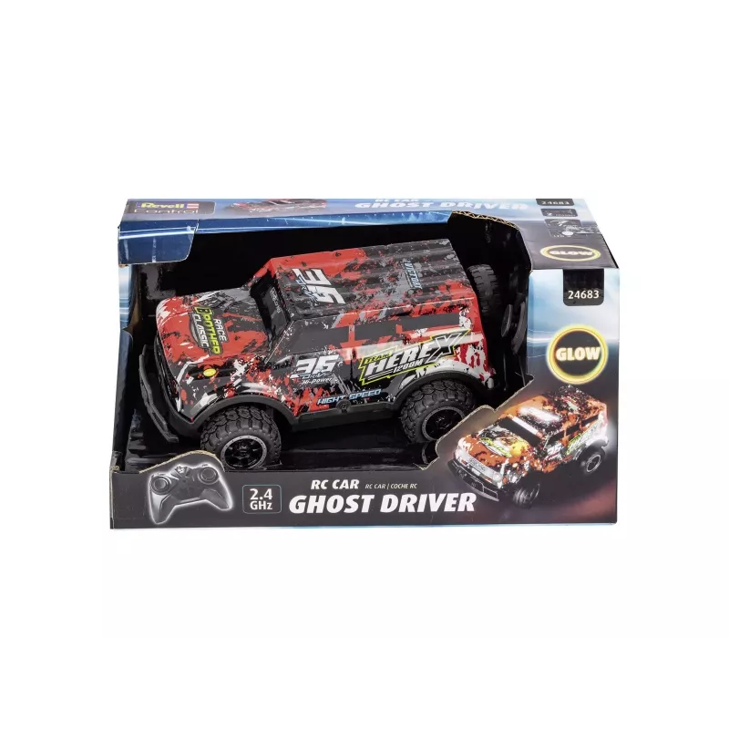 REVELL RC Car Ghost Driver czerwony 24683