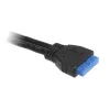 Akasa AK-ICR-27 czytnik kart USB 3.2 Gen 1 (3.1 Gen 1) Wewnętrzny Czarny, Szary