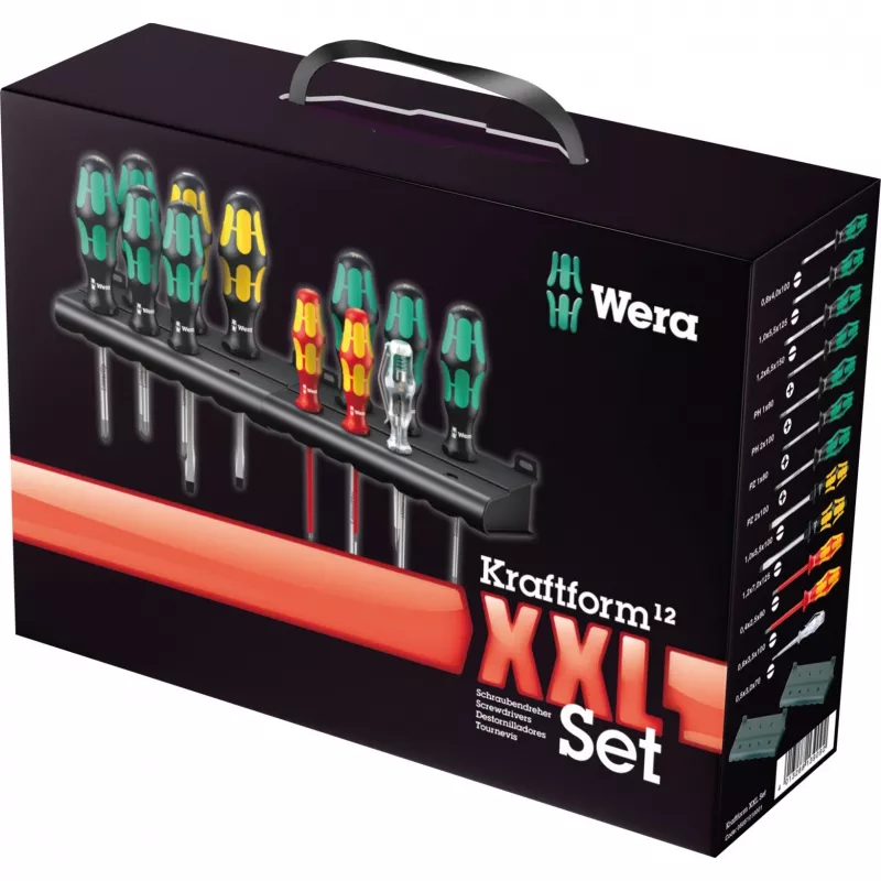 Uniwersalny zestaw wkrętaków Kraftform XXL