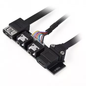 Zestaw modernizacyjny SILVERSTONE SST-G11313530-RT — przedni panel USB Type-C (USB 3.1 Gen 2)
