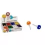Key Caps WEDO 262 8025 — okrągłe elastyczne plastikowe nakładki na klawisze, opakowanie 200 szt.