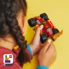 LEGO 71780 NINJAGO Wyścigowy Samochód Ninja Kaina EVO 2w1 Zestaw do Budowania Modelu Pojazdu Terenowego dla Dzieci Chłopców i Dziewczynek w Wieku 6+ Prezent Urodzinowy