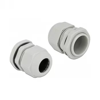Przepust kablowy DeLOCK 60223 szary plastik 10 szt.