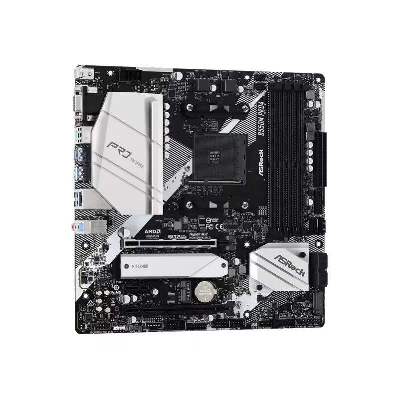 ASRock B550M Pro4 AM4 Micro-ATX Motherboard