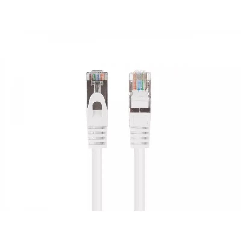 Kabel sieciowy LANBERG PATCHCORD KAT.6 FTP 0,25M Biały