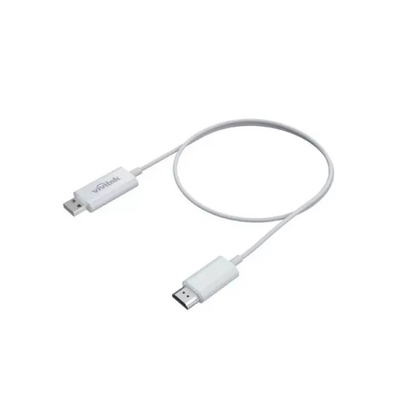 Adapter bezprzewodowy Vivitek VWD-01 do projektorów — kompaktowy klucz USB do wyświetlania bezprzewodowego