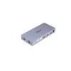 Przełącznik KVM Unitek V307A USB HDMI 2-portowy 4K Ultra HD 3840x2160@60Hz HDCP 2.2, obudowa metalowa, szary
