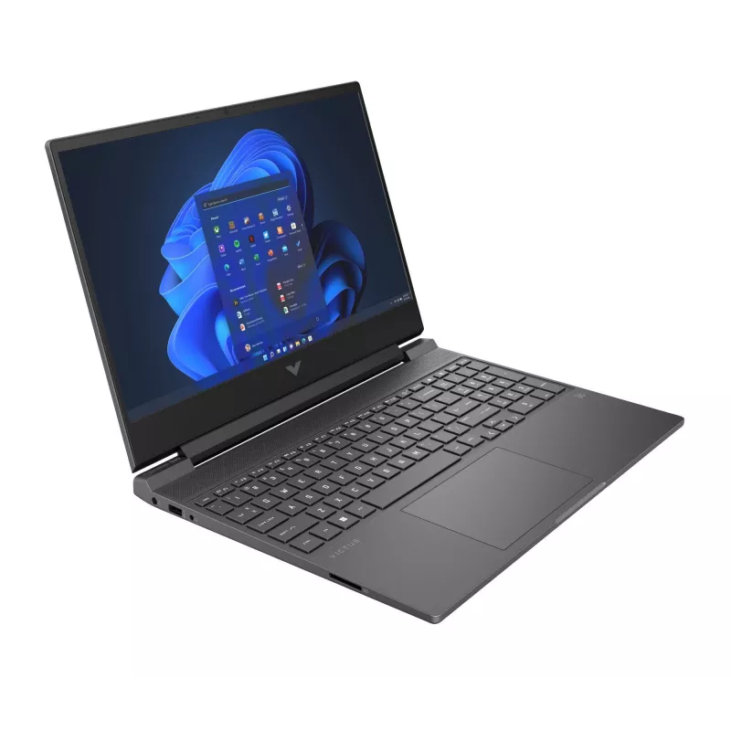 Laptop HP Victus 15-fb3040nw — 15,6 cala FHD 144 Hz, AMD Ryzen 7 7445HS, 16 GB DDR4 3200 MHz, 512 GB SSD, NVIDIA GeForce RTX 4050 6 GB, FreeDOS, klawiatura angielska