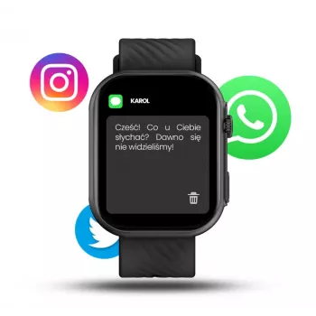 Smartwatch Manta Revo SWU401BK Czarny