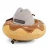 Maskotka Pusheen w czekoladowym donucie