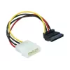 Kabel zasilający SATA HDD 4-pin męski kątowy DeLOCK 60101