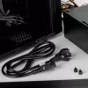 Akyga AK-PC-05C kabel zasilający, CEE 7/7 na IEC C13, miedziany 3 x 1 mm², 5 m, czarny