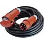 Outdoor power extension cord Bachmann 344.170, 5 m length, 1 AC outlet, Czarny