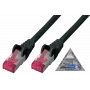 Kabel sieciowy ShiverPeaks BS75711-A1.5S Czarny 1.5m Cat6a S/FTP