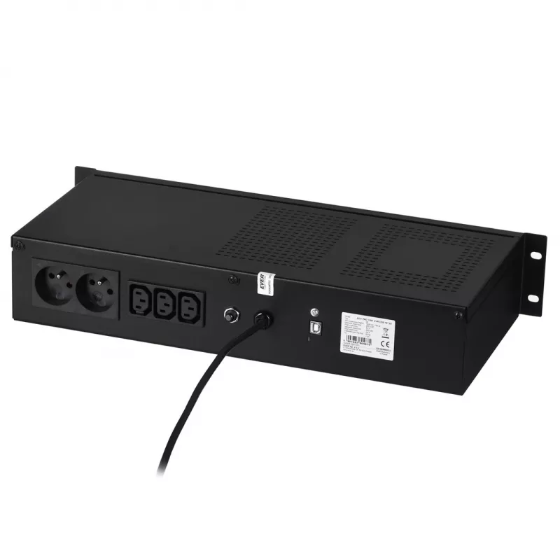 Zasilacz UPS EVER ECO Pro 1200 AVR CDS 19 (Rack; 1200VA) (W/EAVRRM-001K20/00)