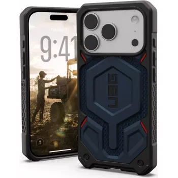 UAG Urban Armor Gear Monarch Pro MagSafe Case | Apple iPhone 17 Pro | kevlar mallard (Niebieski) | 114513113955 (114513113955)