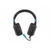Przewodowy zestaw słuchawkowy do gier Fury NFU-1584 z mikrofonem na wysięgniku, wokółuszny, 98 dB, 15–25000 Hz, kabel 2 m, USB i 3,5 mm, niebieski