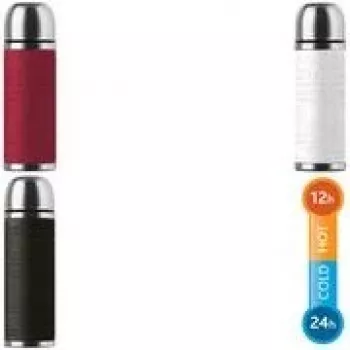 Kubek podróżny EMSA 515711, czarny, utrzymuje ciepło 12 h / zimno 24 h, śr. 7,5 cm, 0,475 kg