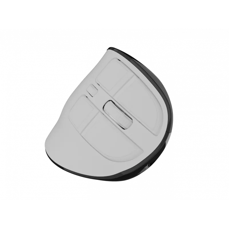 Bezprzewodowa mysz pionowa NATEC Euphonie Pro Bluetooth 5.0, 4000 DPI, programowalna, cicha, biała
