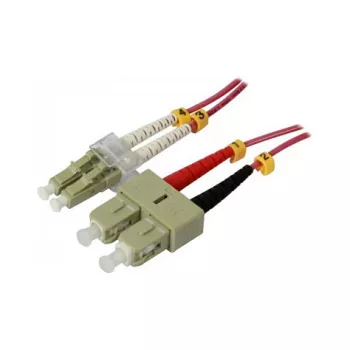 Synergy 21 S216775 Kabel światłowodowy 3 m LSZH OM4 2x LC 2x SC fioletowy (S216775)