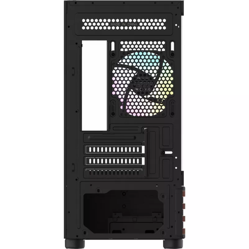 Mikro obudowa PC Thermaltake View 170 WS ARGB — Obudowa Micro, czarna, obsługa zasilacza PS2, 2x wentylator boczny 120 mm + 1x wentylator tylny 120 mm, dysk HDD 2,5/3,5 cala
