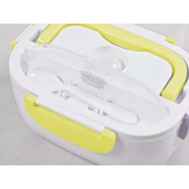 Elektryczny pojemnik na lunch Beper 90.920G - podgrzewacz do jedzenia 1 L, żółty