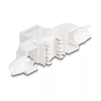 Moduł Keystone RJ45 DELOCK 90721 Cat.6A UTP gniazdo 180° LSA