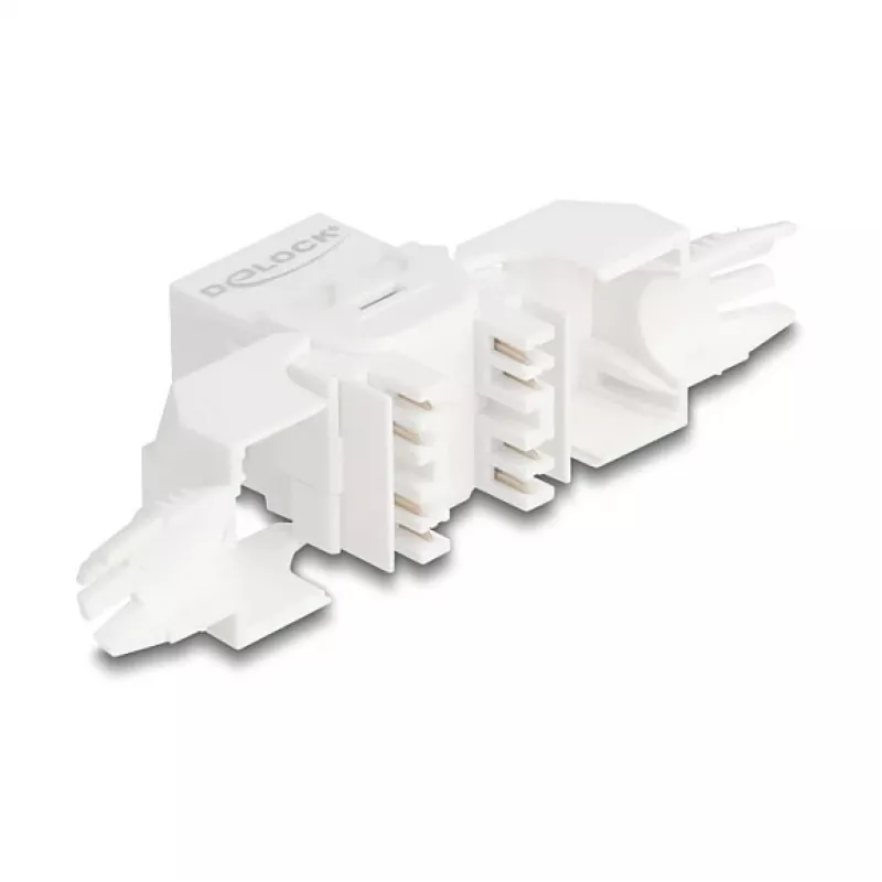Moduł Keystone RJ45 DELOCK 90721 Cat.6A UTP gniazdo 180° LSA