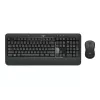 Logitech MK540 Advanced - zestaw klawiatura i mysz - bezprzewodowy - 2.4 GHz - węgierski QWERTZ