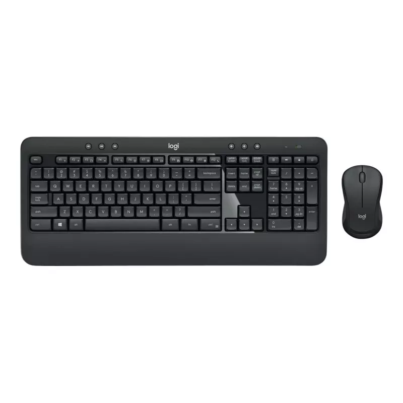 Logitech MK540 Advanced - zestaw klawiatura i mysz - bezprzewodowy - 2.4 GHz - węgierski QWERTZ