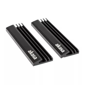 Akasa A-M2HS01-KT02 System chłodzenia komputera Radiator / chłodzenie dysku SSD Czarny 1 - 2 (A-M2HS01-KT02)