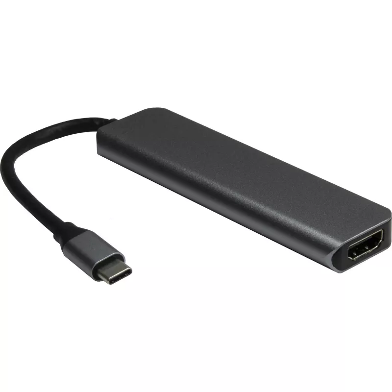 Koncentrator USB Inter-Tech H-469-1 Type-C 5000 Mbit/s HDMI