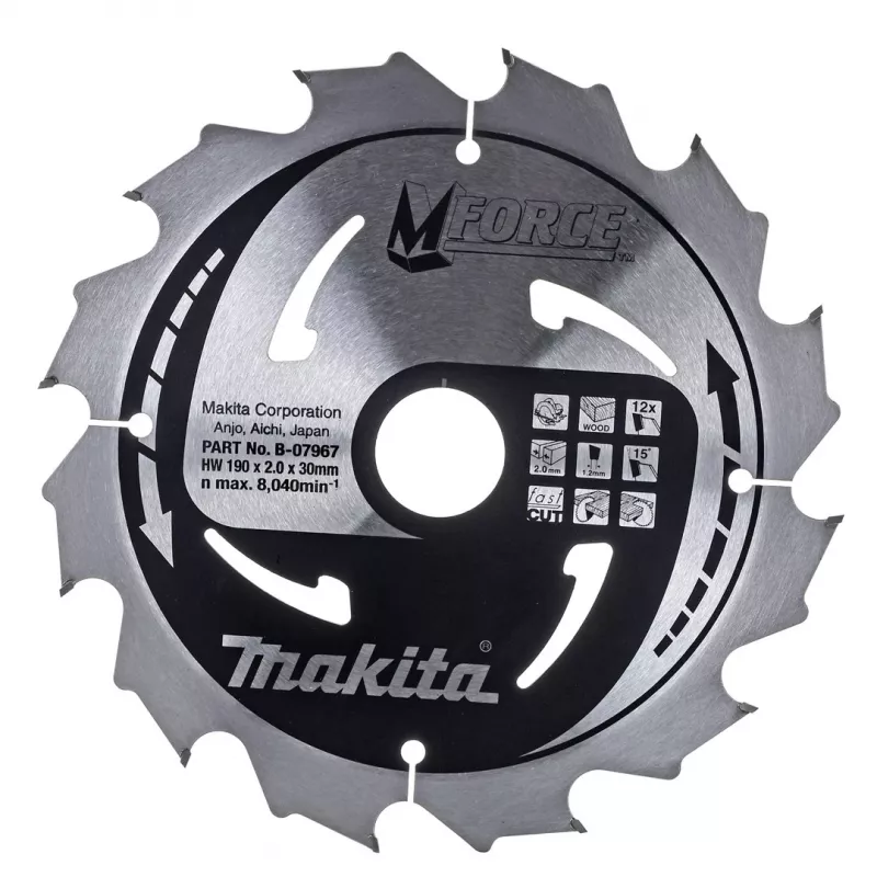 Makita HS7611 przenośna pilarka tarczowa 19 cm 5500 RPM 1600 W