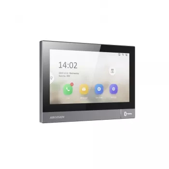 Wideodomofon – stacja wewnętrzna Hikvision DS-KH8381-WTE1 7 cali 1024x600, PoE, Wi‑Fi, MicroSD