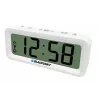 Budzik BLAUPUNKT CL04WH wielofunkcyjny zegarek, biały — termometr, kalendarz, drzemka, 88×37×21 mm