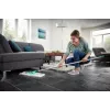 Mop płaski Leifheit Profi XL cotton plus — szerokość 420 mm, obrotowa głowica 360°, bawełna/włókno, trzonek aluminiowy