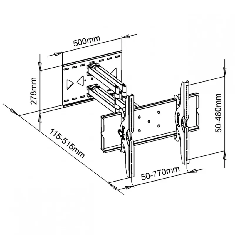 ART AR-24 152.4 cm (60) Czarny