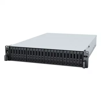 Synology FlashStation FS3410 - NAS-Server - 24 Schächte - 108TB - Rack - einbaufähig - RAID 0, 1, 5, 6, 10, JBOD, RAID F1 - RAM 16GB - 10 Gigabit Ethe