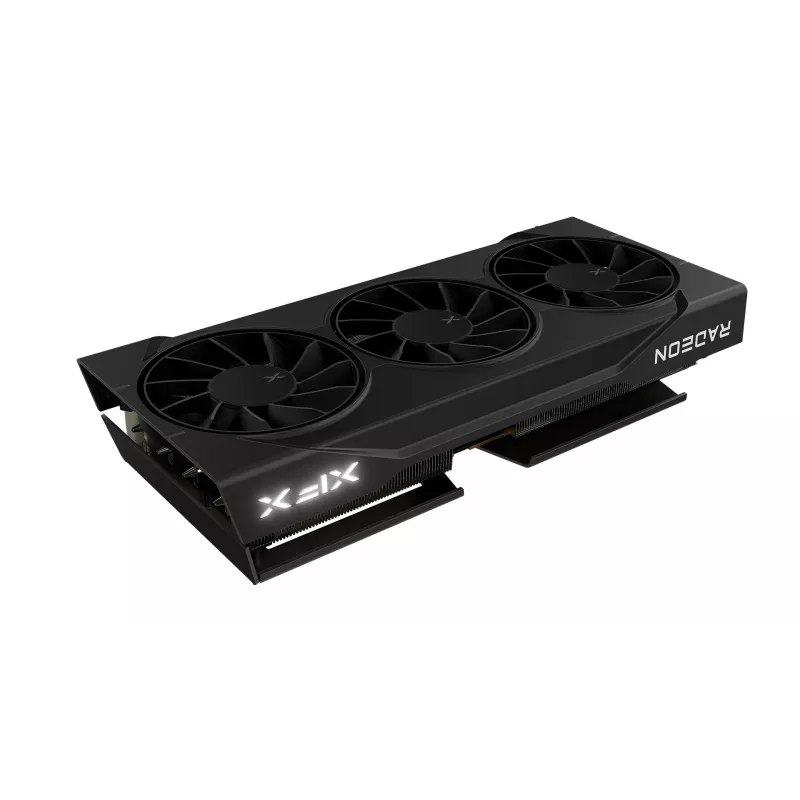 Karta graficzna XFX Radeon RX 9060 XT 16 GB GDDR6, 128-bit, PCIe 5.0, 3 wentylatory, 3 wyświetlacze, 290×124×49 mm