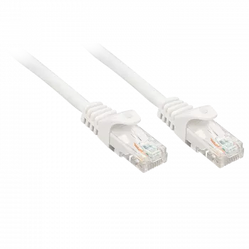 Kabel sieciowy Lindy 48201 biały 0,5 m Cat6 U/UTP (UTP)