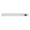 Zarządzany przełącznik sieciowy L2 UBIQUITI USW-Aggregation — 8 slotów SFP+, obsługa 10G, bez wentylatora, 1U do szafy rack, srebrny