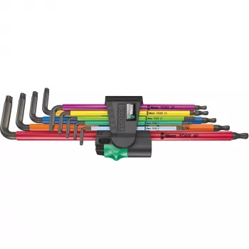Wera 967/9 TX XL zestaw kluczy imbusowych Torx, 9 sztuk