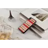 Etui iKins do iPhone XS Max — czarne, wzór krótkiego ciasta