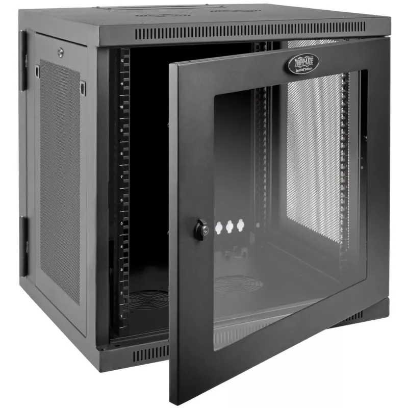 SmartRack 12U UPS-Depth Wall-Mount Small Rack Enclosure SRW12USDPG