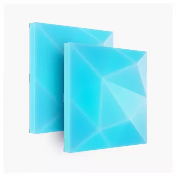 Panel LED Nanoleaf N8100E00-2TBS — kwadratowy RGB, zasilanie DC, 2 szt.