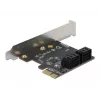 Karta SATA PCI Express x1 DeLOCK 90010 w formacie niskoprofilowym